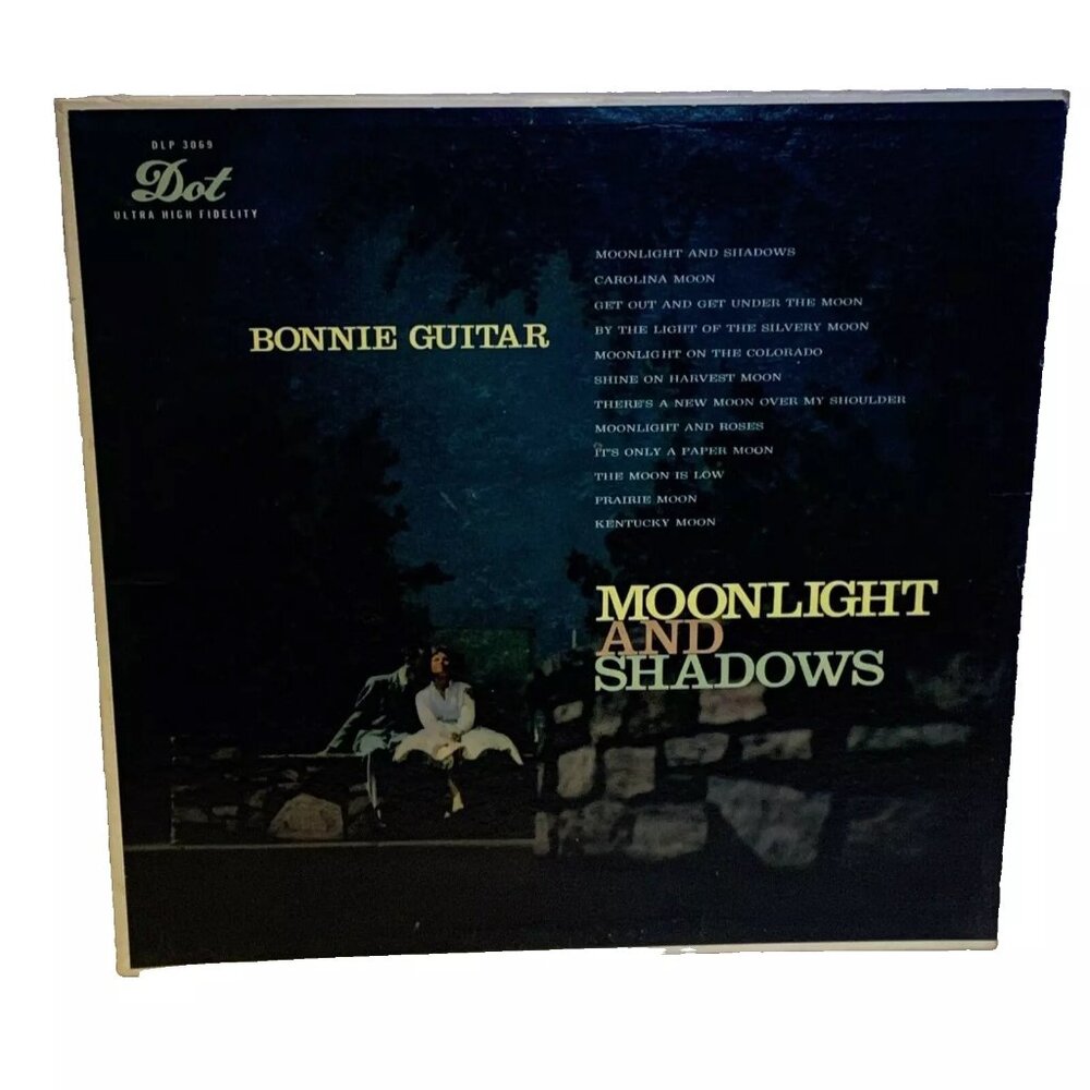 Bonnie Guitar Moonlight And Shadows (Vinyl, 1957) Dot DLP 3069 Good+ LP Record